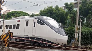 【🚆TrainTime#3🚆】EMU3000城際列車，經過桃園玉山街平交道