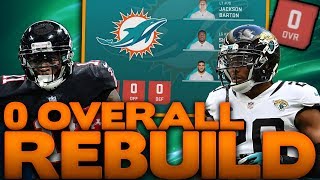 The Whole Roster Left Us! Rebuilding The 0 Overall Miami Dolphins! Madden 20 Franchise Rebuild
