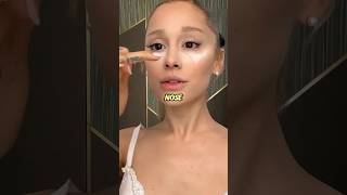 Ariana Grande Button Nose Trick 😍✨ | Instant Nose Lift Hack! #shorts