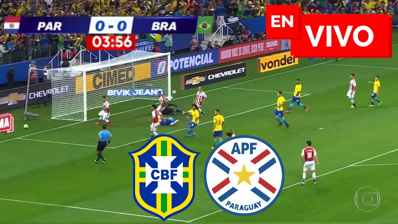 рџ ґ Brasil Vs Paraguay En Vivo Preolimpico Sub23 Youtube