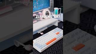 🎀 Unboxing ZiFriend G87 Mechanical Keyboard