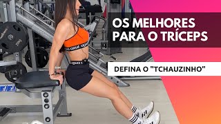 MELHORES EXERCÍCIOS livres para o TRÍCEPS