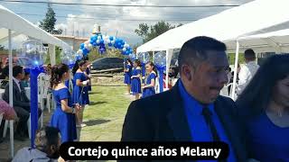 Cortejo Quinceañera Melany Martínez