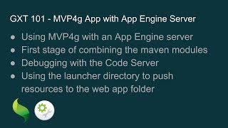 GXT 101 - MVP4g App with App Engine Server