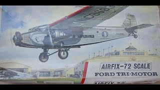 Airfix 1/72 Ford Tri Motor - part 1