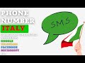 How to buy virtual number Italy to receive sms online | Get a Phone Number in Italy