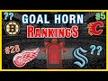Ranking NHL GOAL HORNS! (2022-23 Season) @EliteGoalHorns