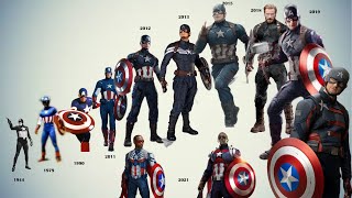 Evolution Of Captain America | 1944 to 2021