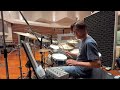 【drum sound check】ドラムセッティング→サウンドチェック→バラシ（俯瞰からの眺め）