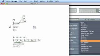 PURE DATA: Making it Work 01, a Simple Sequencer