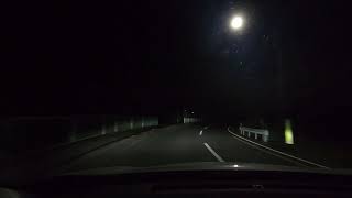 Driving in the moonlight #1 Shomaru Pass, Saitama, Japan