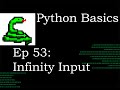 Python Basics Infinite String Input with Strip and Split Methods