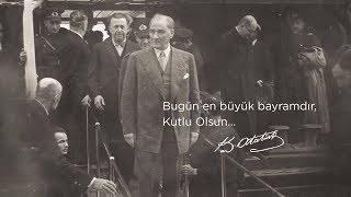 Bugün en büyük bayramdır, kutlu olsun...