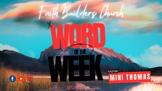 Word Of The Week - God Of Second Chances