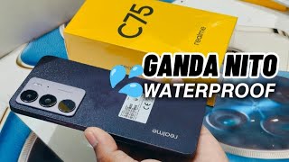 WATERPROOF BA HANAP MO? 💦| realme C75  #realme #realmeC75 #unboxingvideo