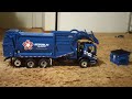 Republic Services Mack Terrapro Heil front loader garbage truck show case.