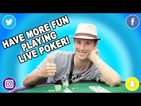 Wanna Have More Fun Playing Poker Tournaments? DO THIS!!! Wanna Have More Fun Playing Poker Tournaments? DO THIS!!!