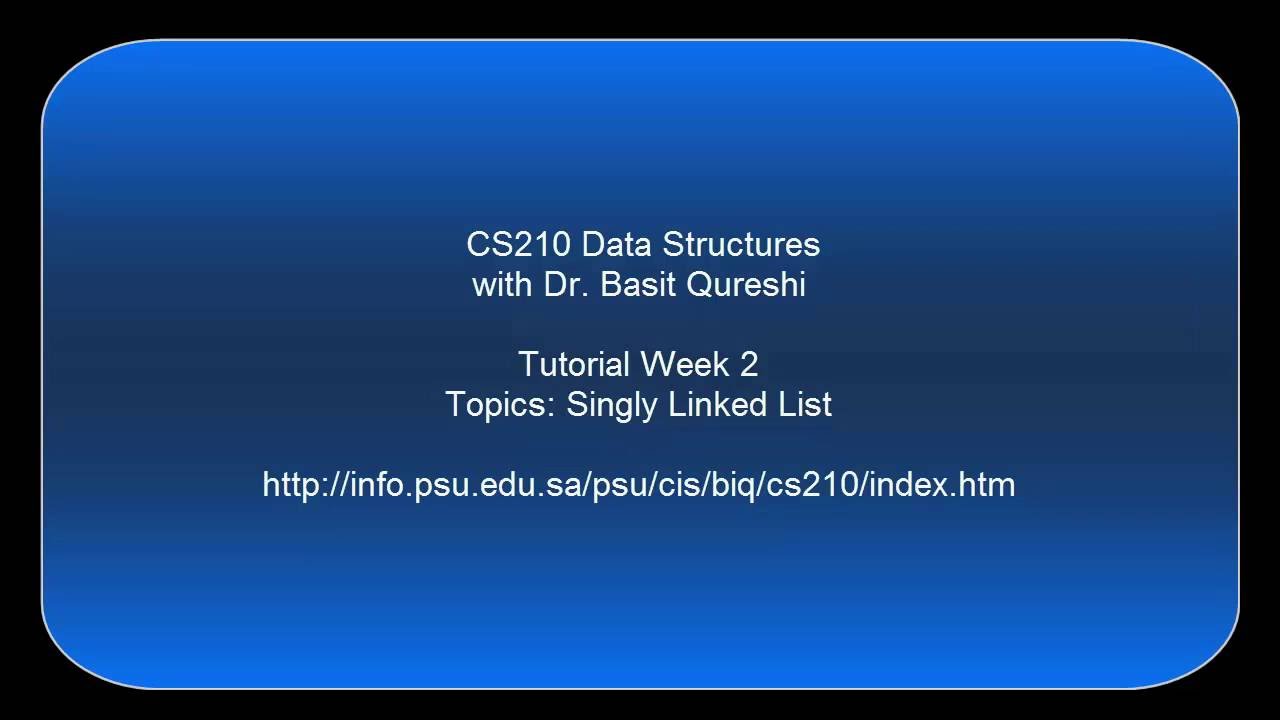 Cs210 Week 2 Tutorial Youtube