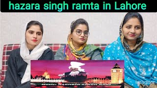 hazara singh ramta in Lahore Pakistan girls reaction #punjabimusicreaction #newsong