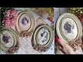 Vintage frames in shabby chic style 💗 Home decor diy