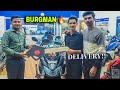 new SUZUKI BURGMAN Delivery Vlog!!