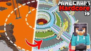 I Built a MEGA NETHER BASE in Hardcore Minecraft 1.19 Survival Lets Play (#19)