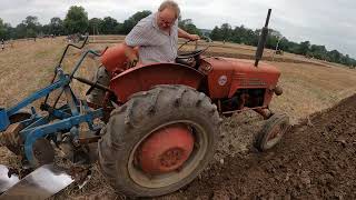 1961 McCormick IH B250 2.4 Litre 4-Cyl Diesel Tractor (30 HP) with Plough