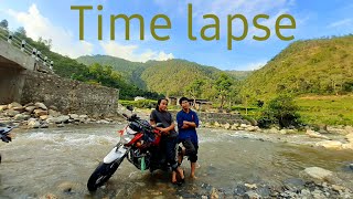 Time Lapse, Gumba, Siktel river, Bhojpur Nepal Vlog 🇳🇵