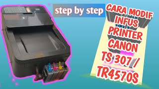 Cara modif infus Canon TS 307  