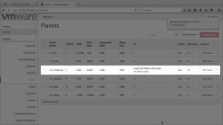 VMware Integrated OpenStack for NFV: VM Resource Allocation