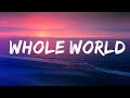 RAFA, Gareth. T & Puff - Whole World (Lyrics) Lyrics Video