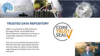 The national research infrastructure NMDC is providing seamless access to marine data.