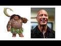 moana 2 characters and their voice actors maui