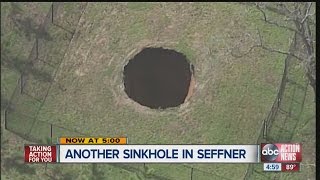 Sinkhole that swallowed Seffner man reopens