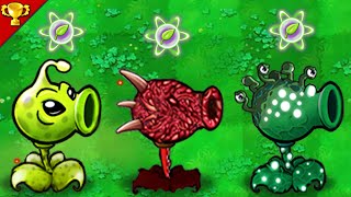 Plants vs Zombies : Alien Pea vs Monster Peashooter Use plant food