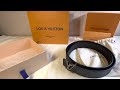 Louis Vuitton Belt Monogram unboxing