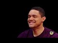 Trevor Noah Rides a Pain Rollercoaster While Eating Spicy Wings  Hot Ones