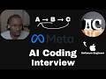 Mock Meta AI Coding Interview with Apple Software Engineer