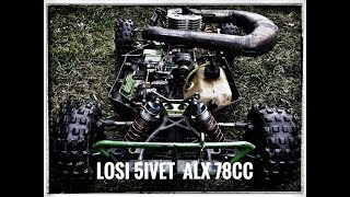 Losi 5ive-T ALX 78cc Test