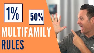 Multifamily Investing Rules You MUST Know (The 1%, 50%) | Real Estate