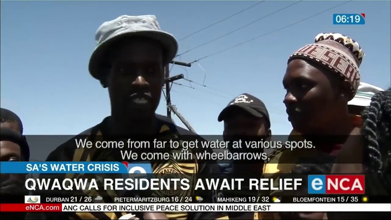 QwaQwa Residents Await Relief - YouTube