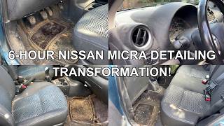 Top Detailing Expert Reveals 6 Hour Nissan Micra Makeover! #autodetailing #cardetailing #detailing