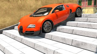 Cars vs Stairs #3 – BeamNG.Drive