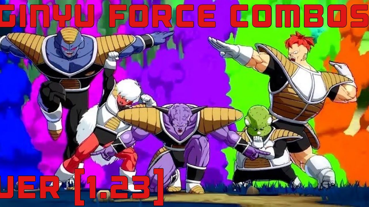 Dbfz Ginyu Combos Part 1 Fun Stuff Youtube