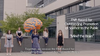 FNR Awards 2020: Outstanding Promotion of Science to the Public - Sophie Wagner \u0026 team