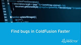 Debugging ColdFusion using FusionReactor
