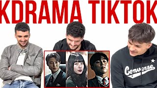 FNF Reacting to KDRAMA EDITS TIK TOK COMPILATION