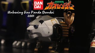 TGH Channel: Unbox Gao Panda Bandai 2001 - Gaoranger