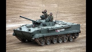 The BMP-3 is a Soviet and Russian infantry fighting vehicle