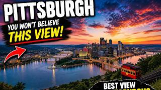 I Took Pittsburgh’s Famous Incline to the BEST View in the City! 🇺🇸|Pittsburgh Vlog |One World Vlogs